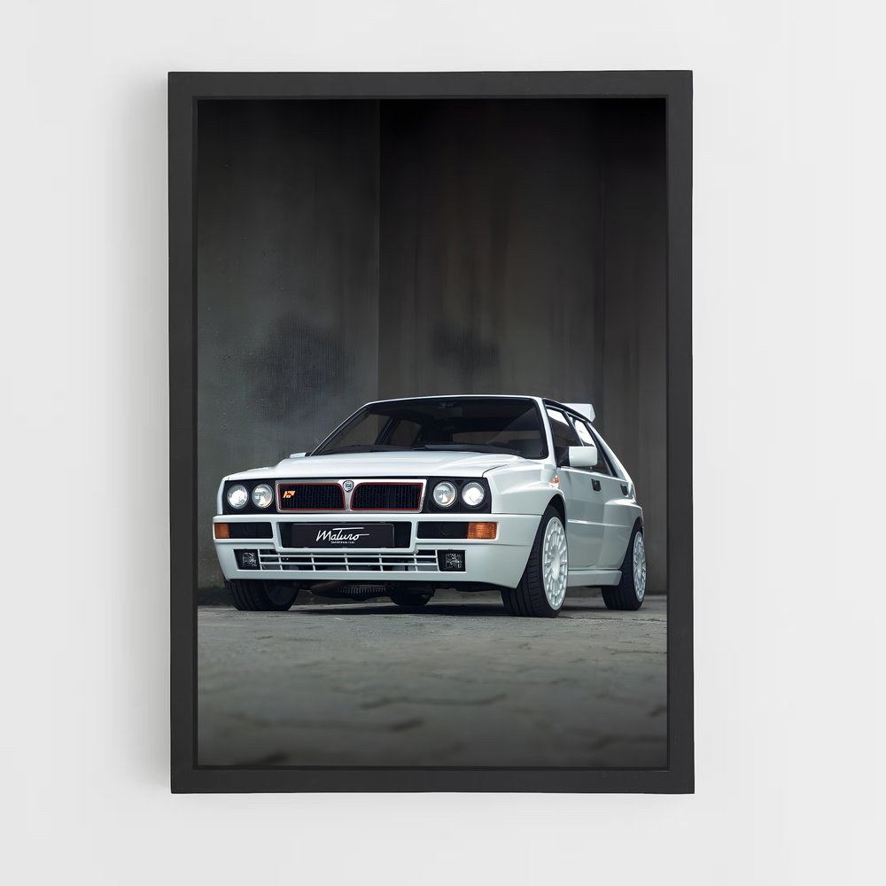 Poster Delta Élite – affiche Lancia (vue 2)